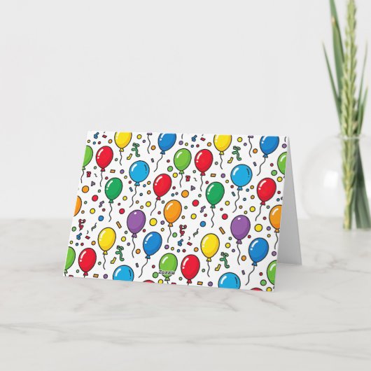 Funny Grumpy Cat Birthday Card – Cartoon Party Hum Kaart (Achterkant)