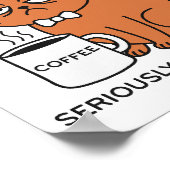 Funny Grumpy Cat Framed Art Print (Hoek)