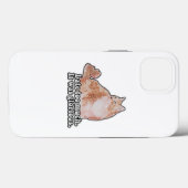 Funny grumpy cat meme for cat and kat lovers Case-Mate iPhone case (Achterkant (horizontaal))