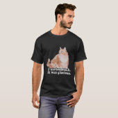 Funny grumpy cat meme for cat and kat lovers t-shirt (Voorkant volledig)