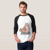 Funny grumpy cat meme for cat and kat lovers t-shirt (Voorkant volledig)