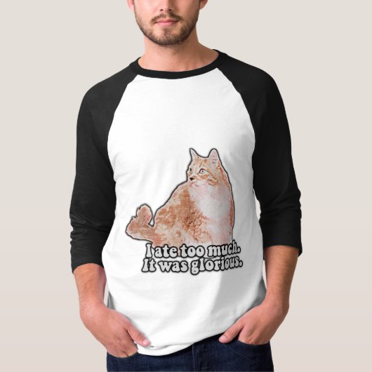 Funny grumpy cat meme for cat and kat lovers t-shirt (Voorkant)
