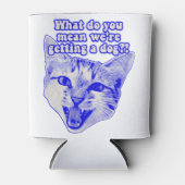 Funny grumpy cat meme for kat and cat lovers blikjeskoeler (Voorkant)