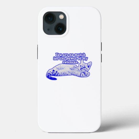 Funny grumpy cat meme for kitten and cat lovers Case-Mate iPhone case (Achterkant)