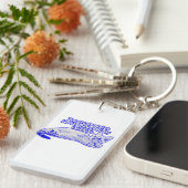 Funny grumpy cat meme for kitten and cat lovers sleutelhanger (Voorkant Rechts)