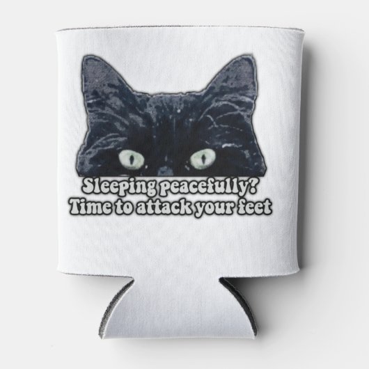 Funny grumpy cat meme for kitten eigenaars en katt blikjeskoeler (Voorkant)