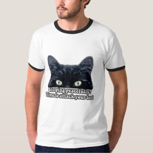 Funny grumpy cat meme for kitten eigenaars en katt t-shirt