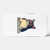 Funny grumpy cat meme voor eigenaars van katten en Case-Mate iPhone case (Achterkant (horizontaal))