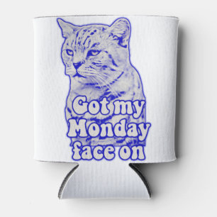 Funny grumpy cat meme voor katten en eigenaars blikjeskoeler