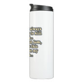 Funny grumpy cat meme voor kattenliefhebbers en ei thermosbeker (Geroteerd rechts)