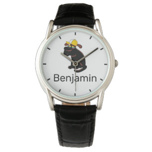 Funny Grumpy Dog Horloge