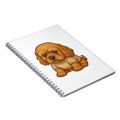 Funny Grumpy Dog Persoonlijk Cadeau Custom T-shirt Notitieboek (Rechterzijde)