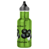 Funny Grumpy Man aan de wandelaar Bowls, waterfles (Rechts)