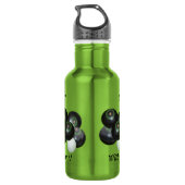 Funny Grumpy Man aan de wandelaar Bowls, waterfles Waterfles (Achterkant)