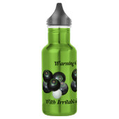 Funny Grumpy Man aan de wandelaar Bowls, waterfles Waterfles (Links)