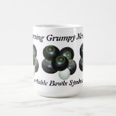 Funny Grumpy Man bij de wandelaar Bowls Design Koffiemok (Center)