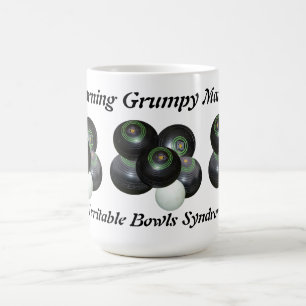 Funny Grumpy Man bij de wandelaar Bowls Design Koffiemok