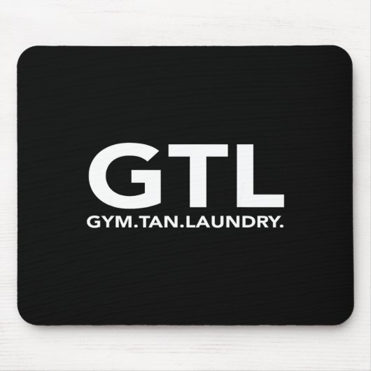 Funny Gtl Gift - Funny Gym Tan Laundry New Jersey Muismat (Voorkant)