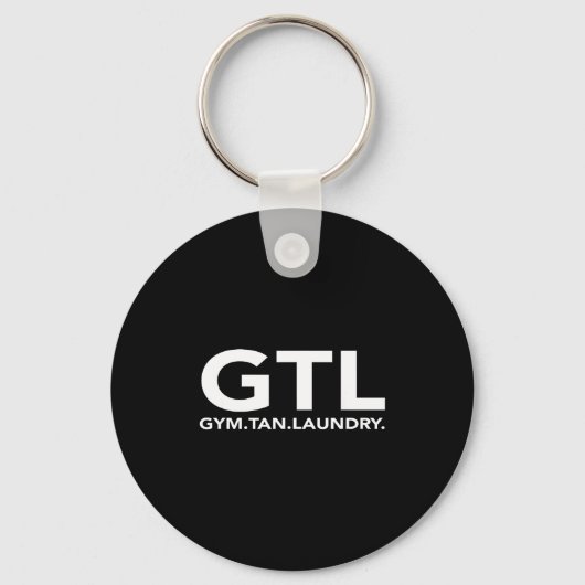 Funny Gtl Gift - Funny Gym Tan Laundry New Jersey  Sleutelhanger (Voorkant)