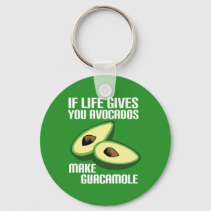 Funny Guacamole Avocado Joke Sleutelhanger