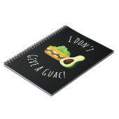 Funny Guacamole Themed Gifts Mexican Food Avocado Notitieboek (Linkerzijde)