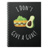 Funny Guacamole Themed Gifts Mexican Food Avocado Notitieboek (Voorkant)