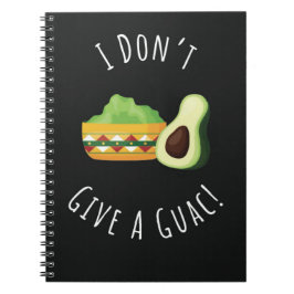 Funny Guacamole Themed Gifts Mexican Food Avocado Notitieboek