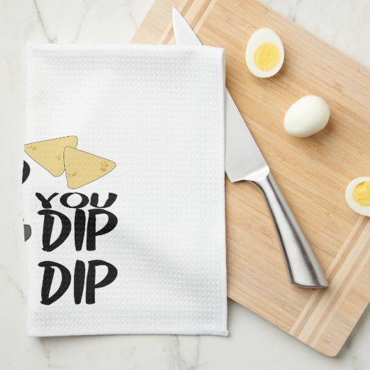 Funny Guacamole When I Dip Theedoek (Quarter Fold)