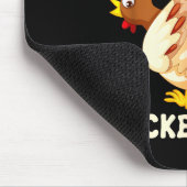 Funny Guess What_ Chicken Butt! Graphic Design Muismat (Hoek)