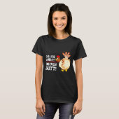 Funny Guess What_ Chicken Butt! Graphic Design T-shirt (Voorkant volledig)