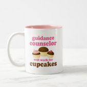 Funny Guidance Counselor Tweekleurige Koffiemok (Links)