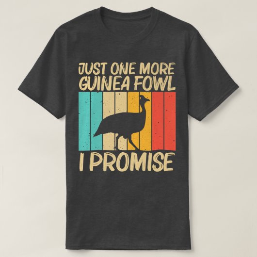 Funny Guinea Fowl Design For Men Women Guinea Hen T-shirt (Design voorkant)