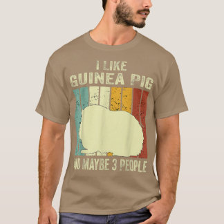 Funny Guinea Pig Design for Men Kinder Guinee T-shirt