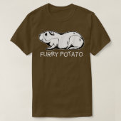 Funny Guinea Pig Furry Potato Kinder Mannen Vrouwe T-shirt (Design voorkant)