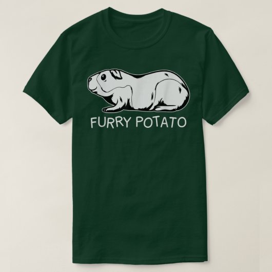 Funny Guinea Pig Furry Potato Kinder Mannen Women1 T-shirt (Design voorkant)