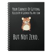 Funny Guinea Pig Gifts Animal Humor Pet Cavy Notitieboek (Voorkant)
