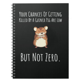 Funny Guinea Pig Gifts Animal Humor Pet Cavy Notitieboek