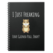 Funny Guinea Pig Gifts Humor Pet Humorous Notitieboek (Voorkant)