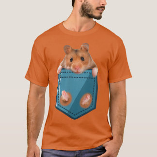 Funny Guinea Pig in Your Pocket  T-shirt