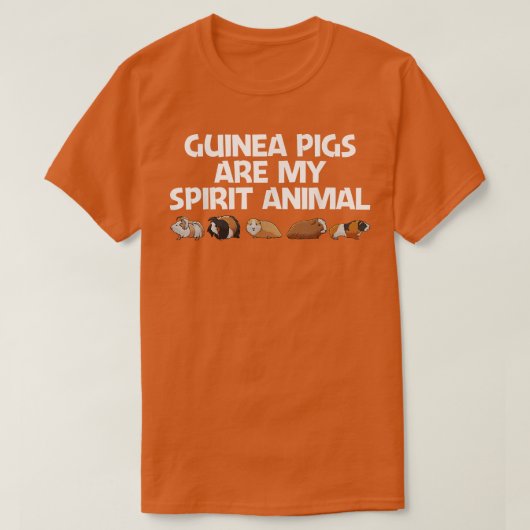 Funny Guinea Pig Kunst voor mannen Rodent Animal G T-shirt (Design voorkant)