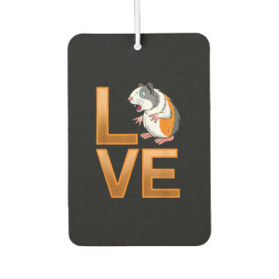 Funny Guinea Pig Lover Gift Womens Mannen Luchtverfrisser