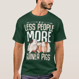 Funny Guinea Pig Lover Graphic For Women And Men G T-shirt
