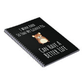 Funny Guinea Pig Owner Gifts Pet Lover Humor Notitieboek (Rechterzijde)
