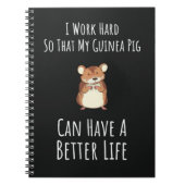 Funny Guinea Pig Owner Gifts Pet Lover Humor Notitieboek (Voorkant)