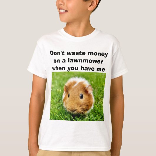 Funny Guinea Pig Shirt (Voorkant)