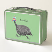 Funny Guineafowl cartoon (Achterkant)