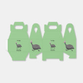 Funny Guineafowl cartoon Bedankdoosjes (Uitgevouwen)