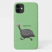 Funny Guineafowl cartoon Case-Mate iPhone Case (Achterkant)
