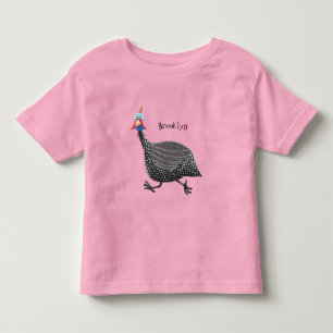 Funny Guineafowl cartoon Kinder Shirts