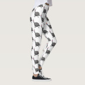 Funny Guineafowl cartoon Leggings (Rechts)